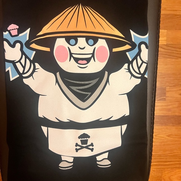 Johnny Cupcakes Lord Raiden Size Large 100% Cotton T-Shirt!! Black - Picture 2 of 5